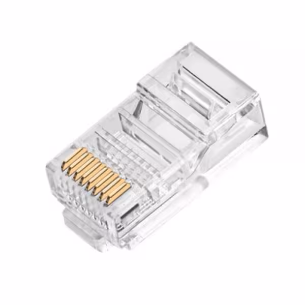 سوکت شبکه Cat6 Amp بسته 100 عددی