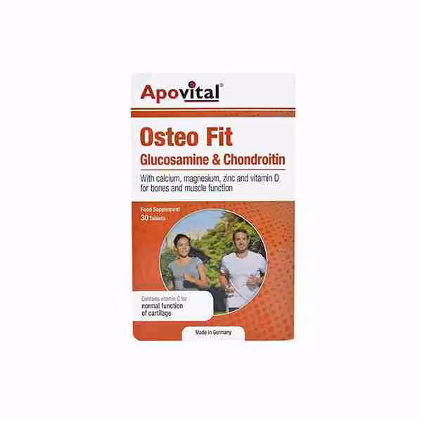 قرص استئوفیت آپوویتال 30 عددی | Apovital Osteo Fit