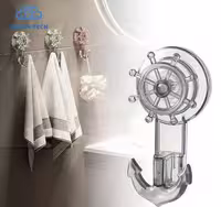 آویز حوله چسبونکی مدل لنگر