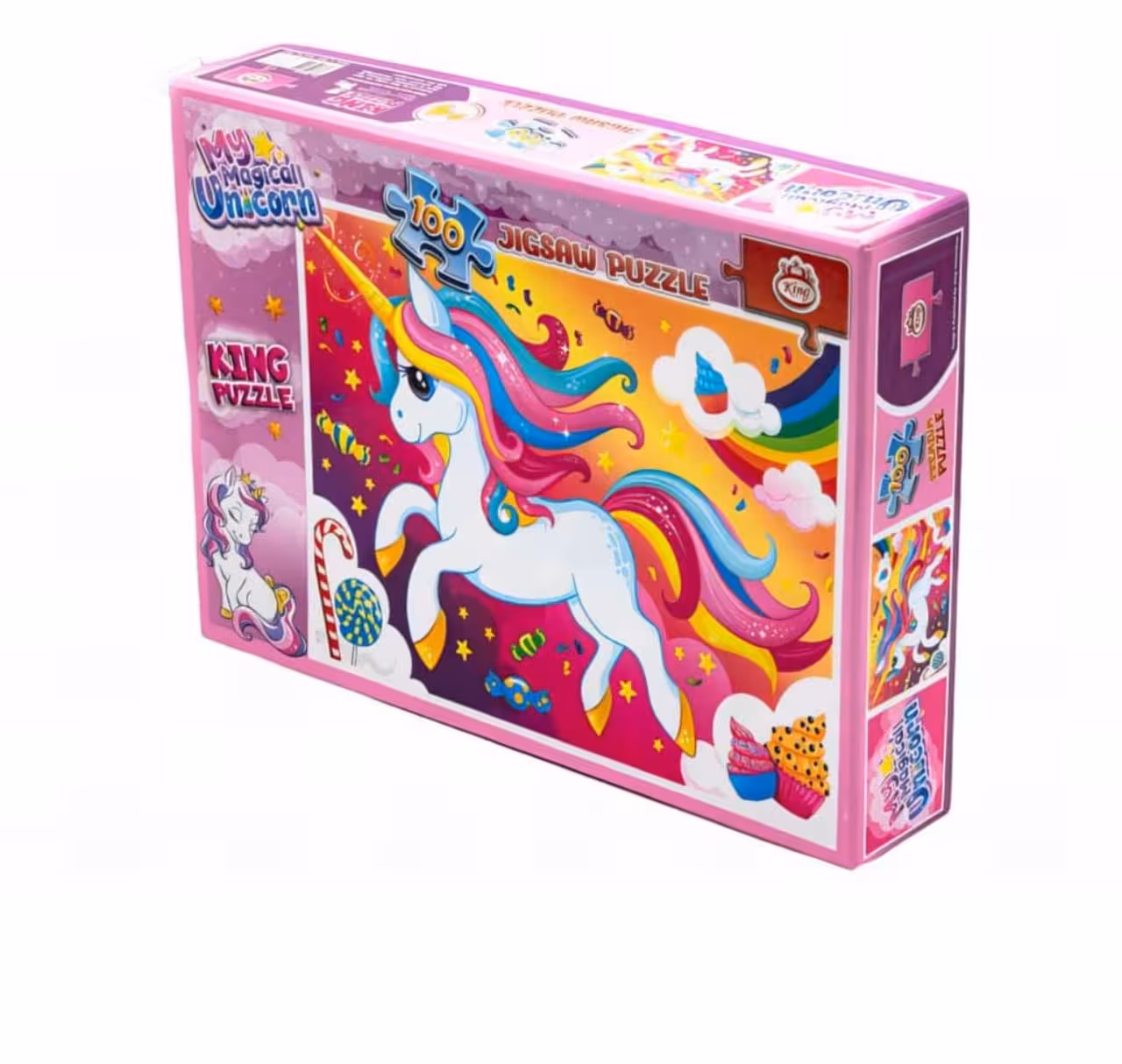 پازل 100 قطعه اسب شاخدار