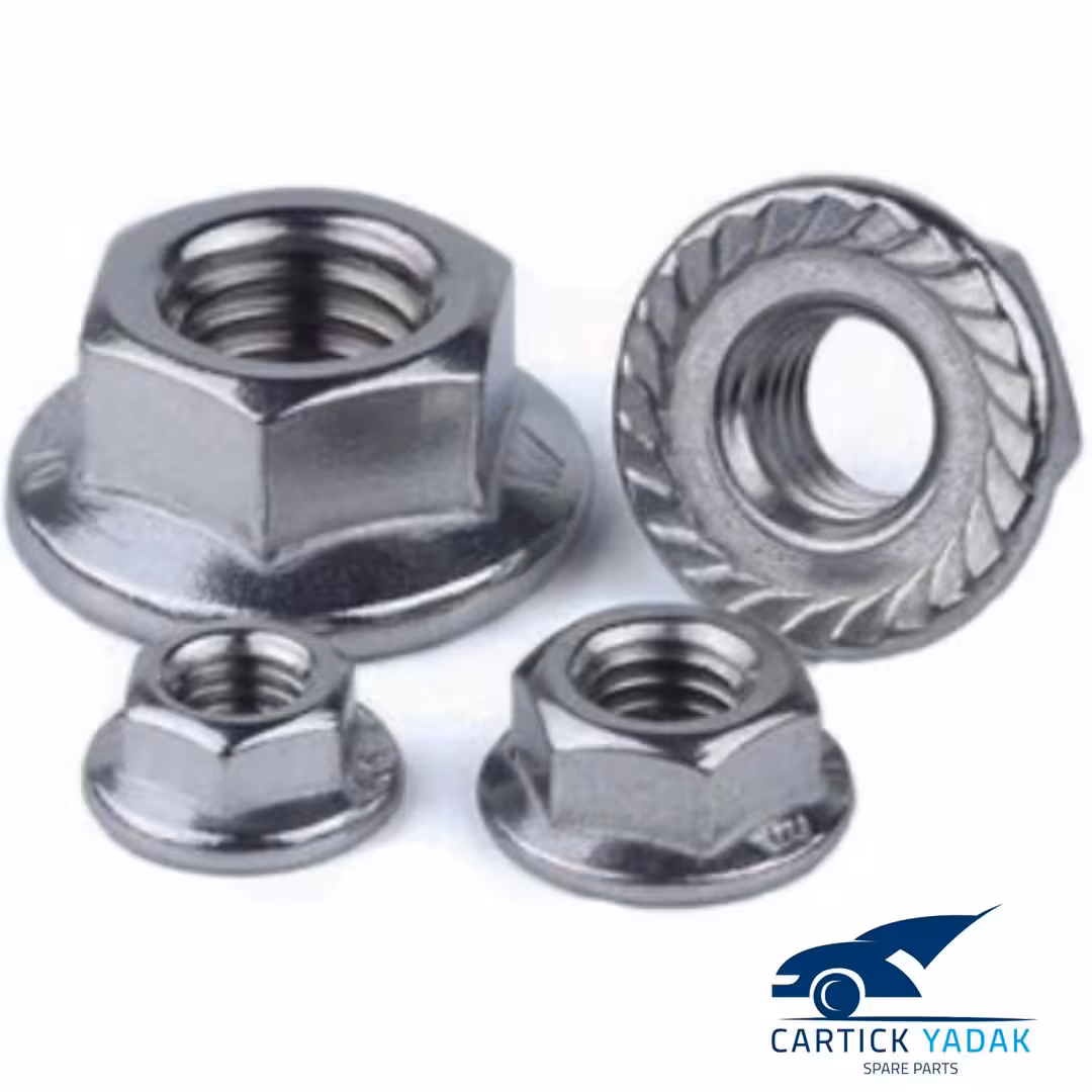 مهره 10 واشر پهن هرز