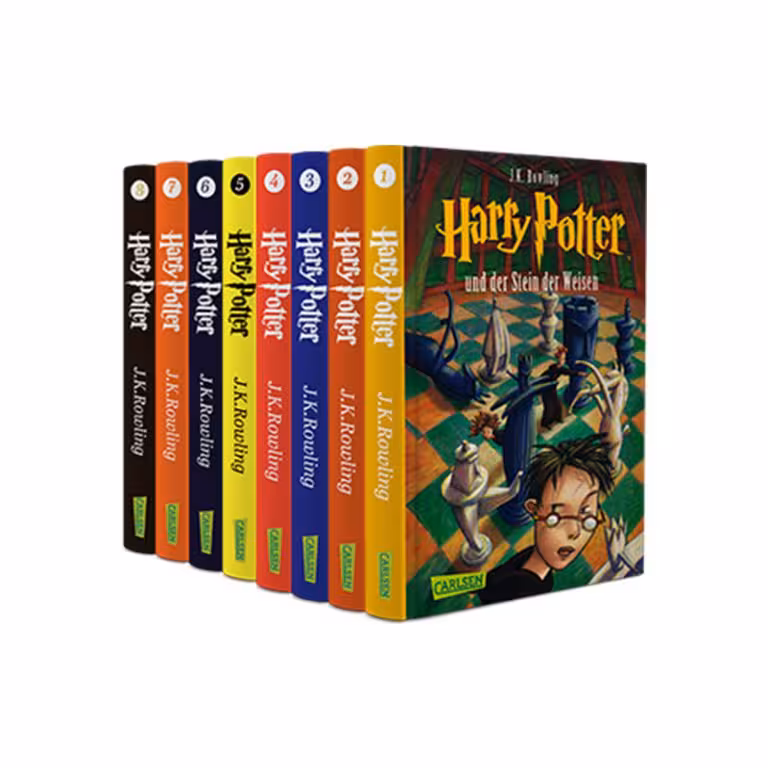 Harry Potter German مجموعه 8 جلدی هری پاتر آلمانی