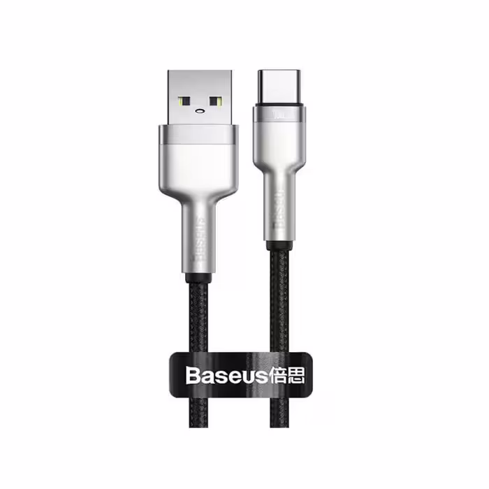 کابل usb به تایپ سی برند بیسوس مدل متال 45 وات 2متری