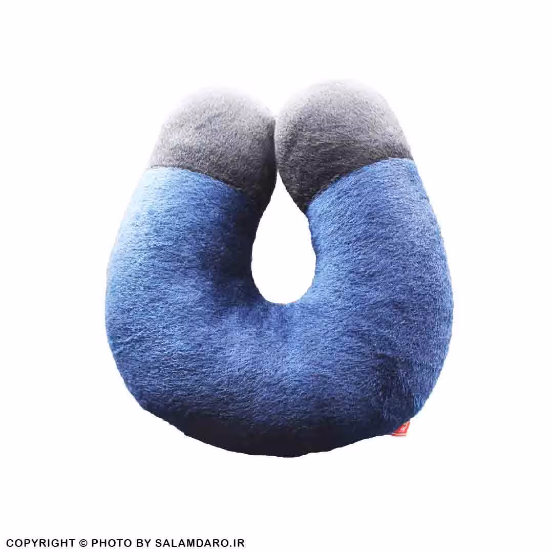 پشت گردنی U شکل رنگ سرمه ای