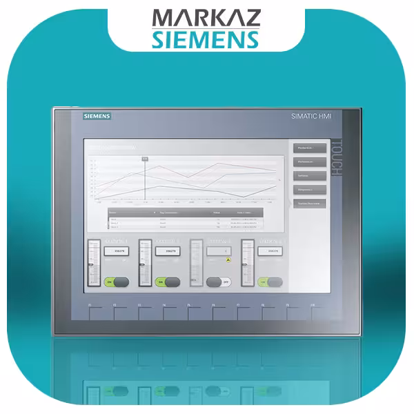 اچ ام آی زیمنس SIMATIC HMI, KTP1200 Basic 12" TFT display کدفنی 6AV2123-2MA03-0AX0