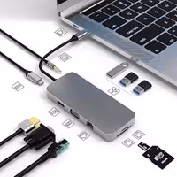 هاب 10 پورت Type-C مدل Multiport Adapter cote