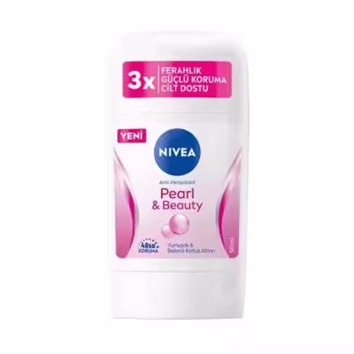 استیک ضد تعریق زنانه نیوآ NIVEA مدل Pearl Beauty حجم 50 میلی لیتر