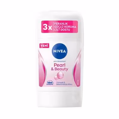 استیک ضد تعریق زنانه نیوآ NIVEA مدل Pearl Beauty حجم 50 میلی لیتر
