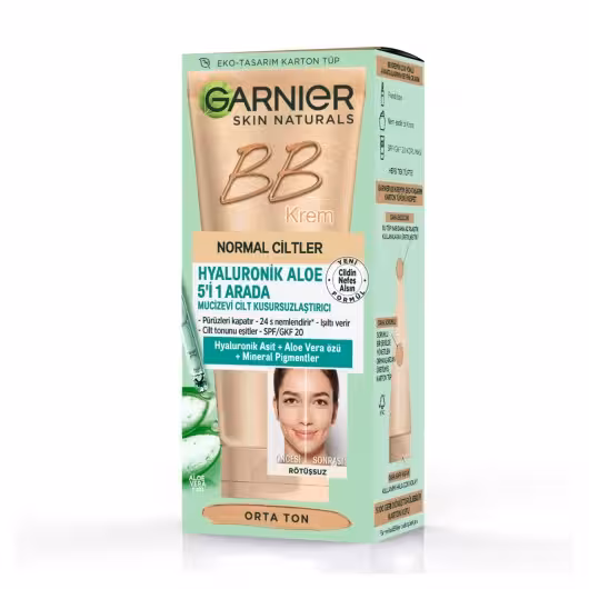 بی بی کرم 5 کاره گارنیر مدل Klasik رنگ متوسط 50 میل 2022