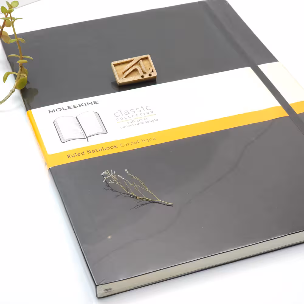 دفتر مولسکین جلد نرم کلاسیک MOLESKINE Softcover Classic collection ruled notebook A4
