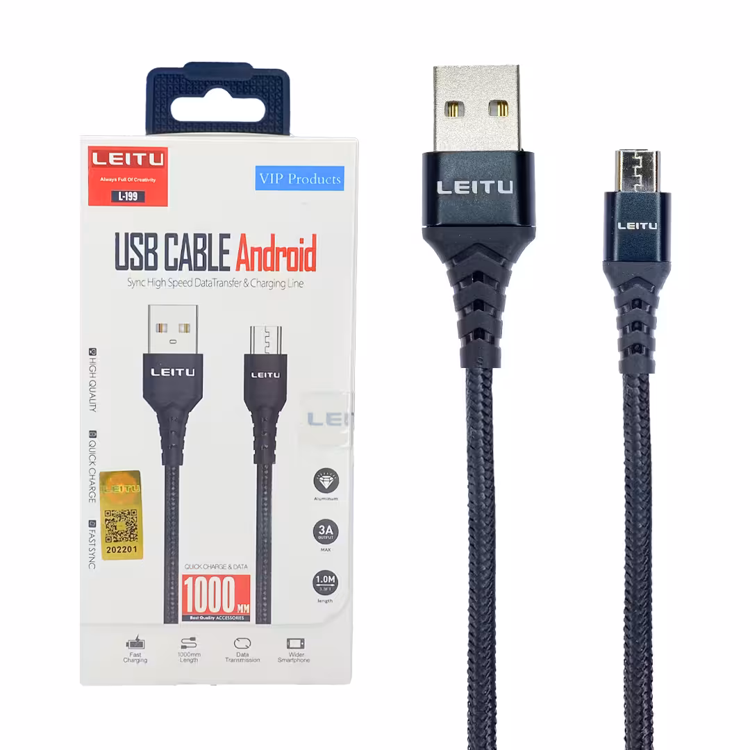 کابل اندروید LEITU مدل L-199