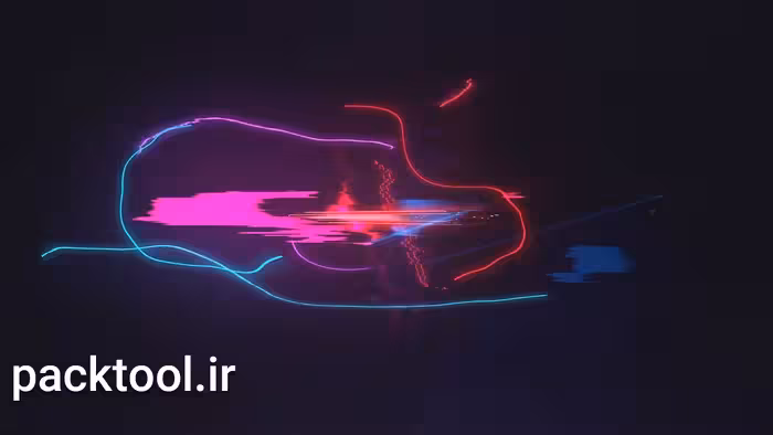 دانلود پروژه آماده لوگو سرچ رترو گلیچ برای افتر افکت Retro Glitch Search Logo - پک تول