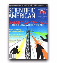 scientific american smart antennas مجله انگلیسی چاپ اصل کاغذ گلاسه روغنی