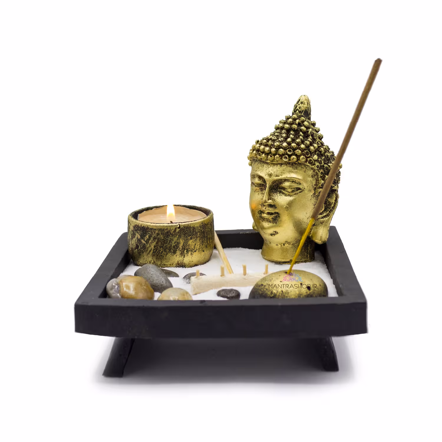 عود سوز ذن گاردن طرح سر بودا – کد 107