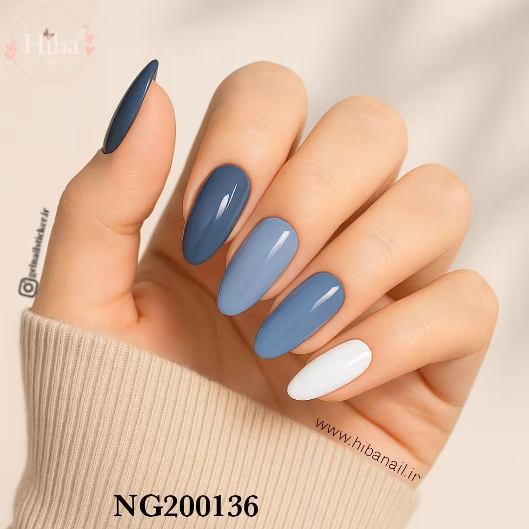 استیکر ژله ای کاشت ناخن (نیل رپ)_کد NG200136