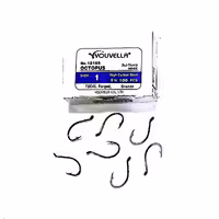 قلاب ماهیگیری یوولا مدل YOUVELLA برنزی سایز 1 بسته 7 عددی ساخت کره