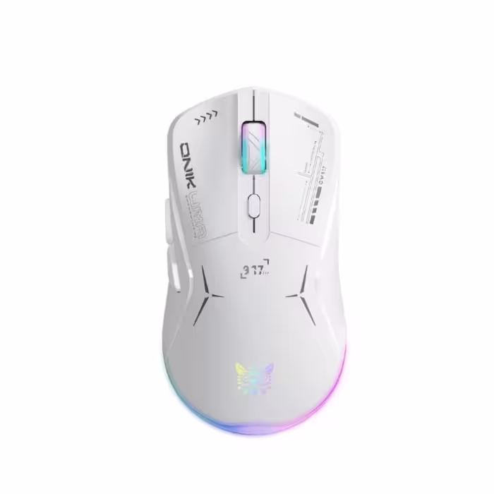 موس بی سیم گیمینگ اونیکوما مدل Onikuma CW917 Wireless / سفید