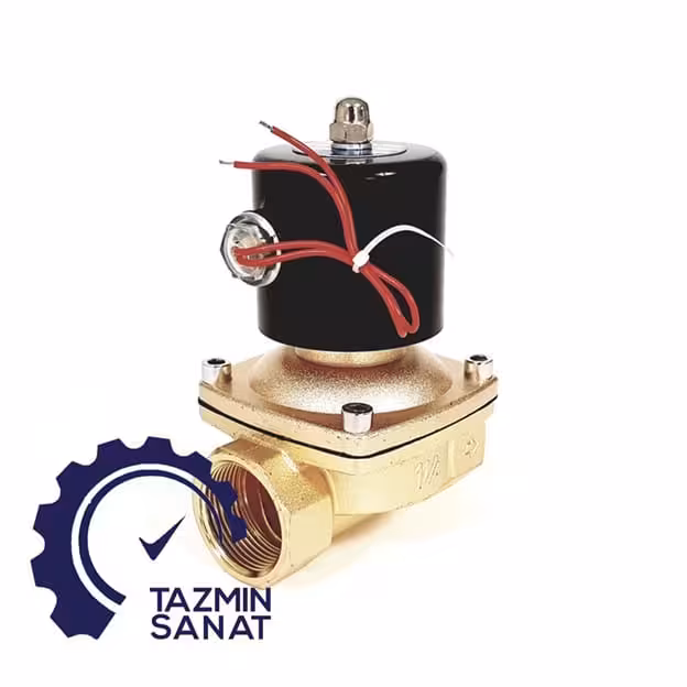 شیر برقی آب برنجی یونیدی (UNI-D) سایز 1/2 2 اینچ