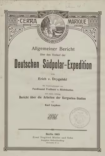 خرید و دانلود نسخه کامل کتاب Allgemeiner Bericht über den Verlauf der Deutschen Südpolar-Expedition