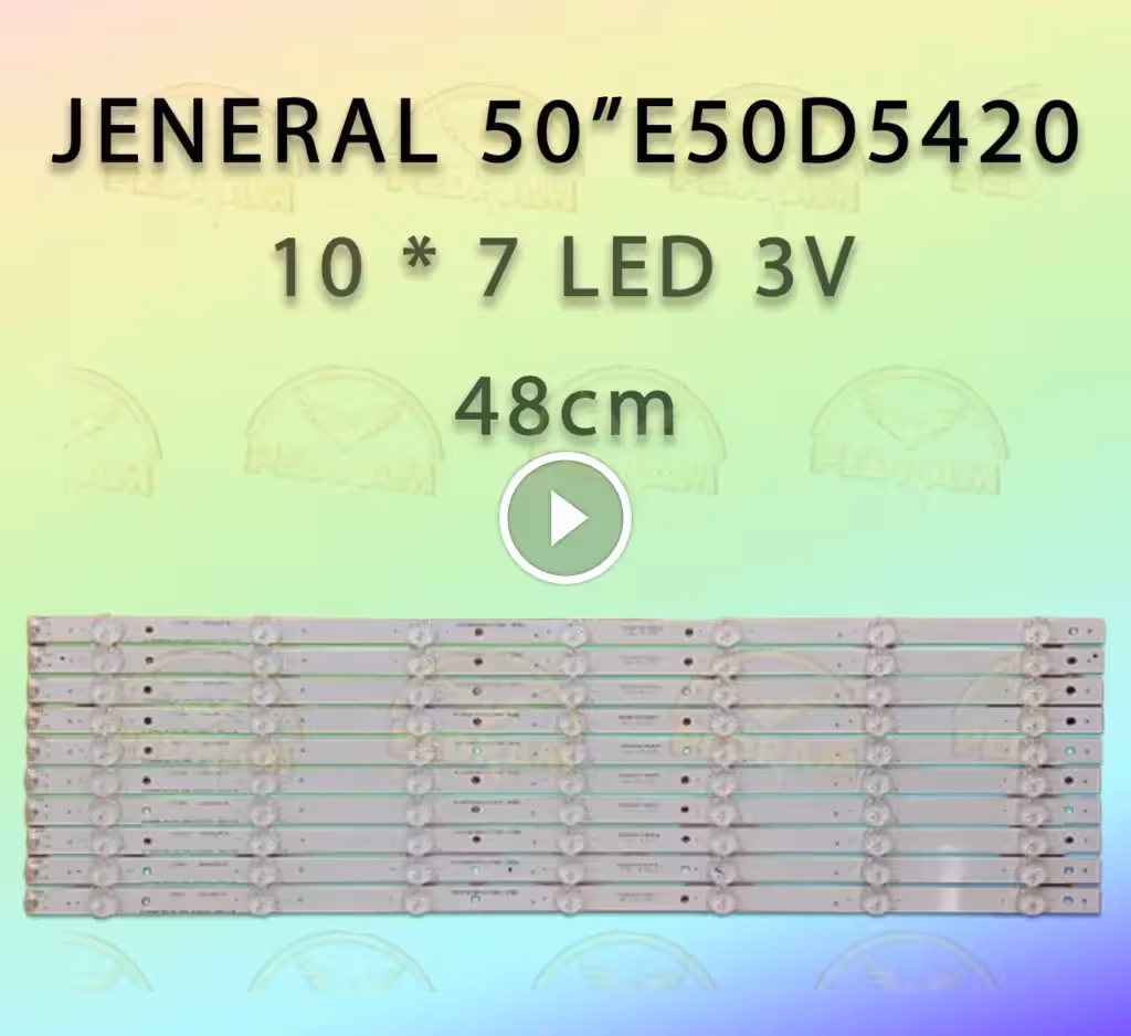 الایدیبار بکلایت جنرال مدل ES-813/7 مناسب تلویزیون 50 اینچ E50D5420 / 50E50D5420 با چیدمان 10×7 LED