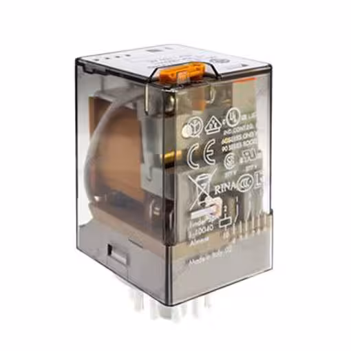 رله 11 پایه 110 ولت DC طرح فیندر