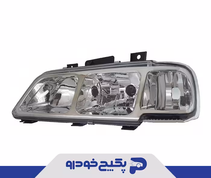 چراغ جلو طرح پارس کروم ( دست کامل ) پژو 405 220652 NG CO