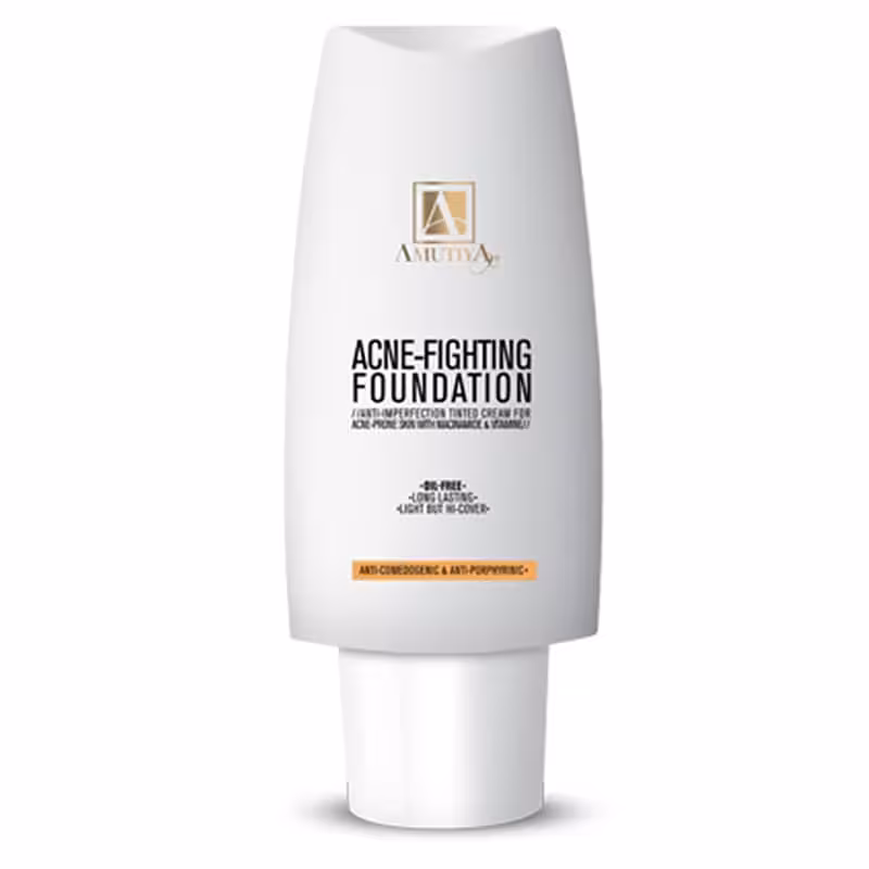 کرم پودر آنتی آکنه آموتیا شماره AF410