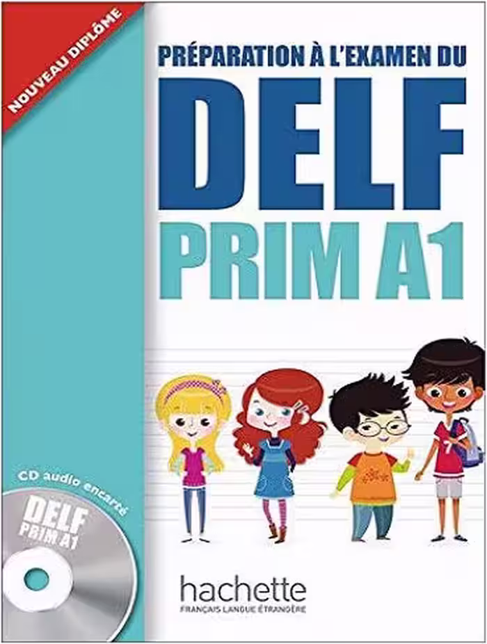 کتاب زبان DELF PRIM A1   CD audio