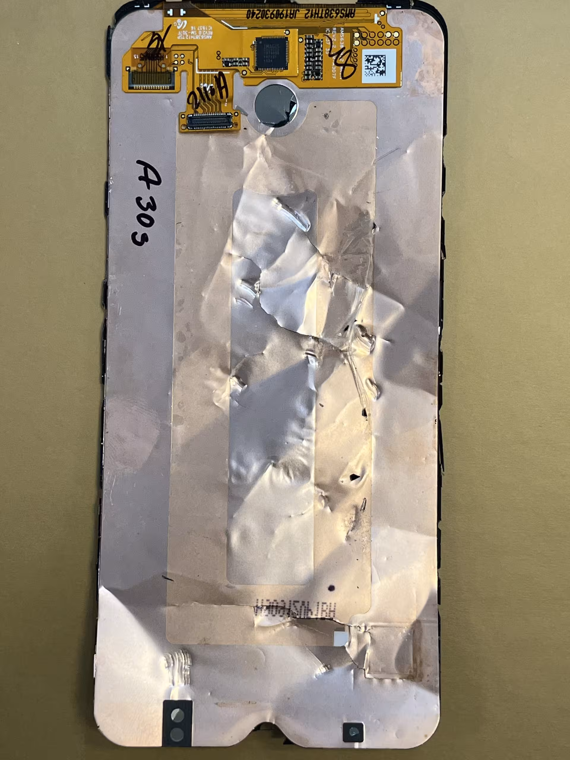 ال سی دی (اوراقی) سامسونگ آ 30 اس اورجینال | Samsung A30s (A307) اوراقی مناسب استفاده از کانکتور روی فلت اصل و فابریک روکاری &#8220;اصالت کالا&#8221;:&#8221;اصل&#8221;