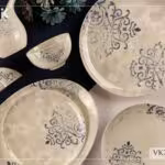 BVK بی وی کی  سرویس غذا خوری 6 نفره 29 پارچه ابی   VK717118