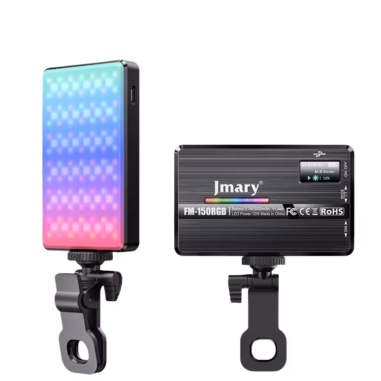 نور ثابت ال ای دی جی ماری مدل فلت Jmary FM-150 RGB