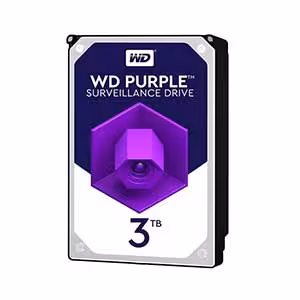هارددیسک اینترنال برند وسترن دیجیتال مدل Purple WD30PURZ با ظرفیت 3 ترابایت