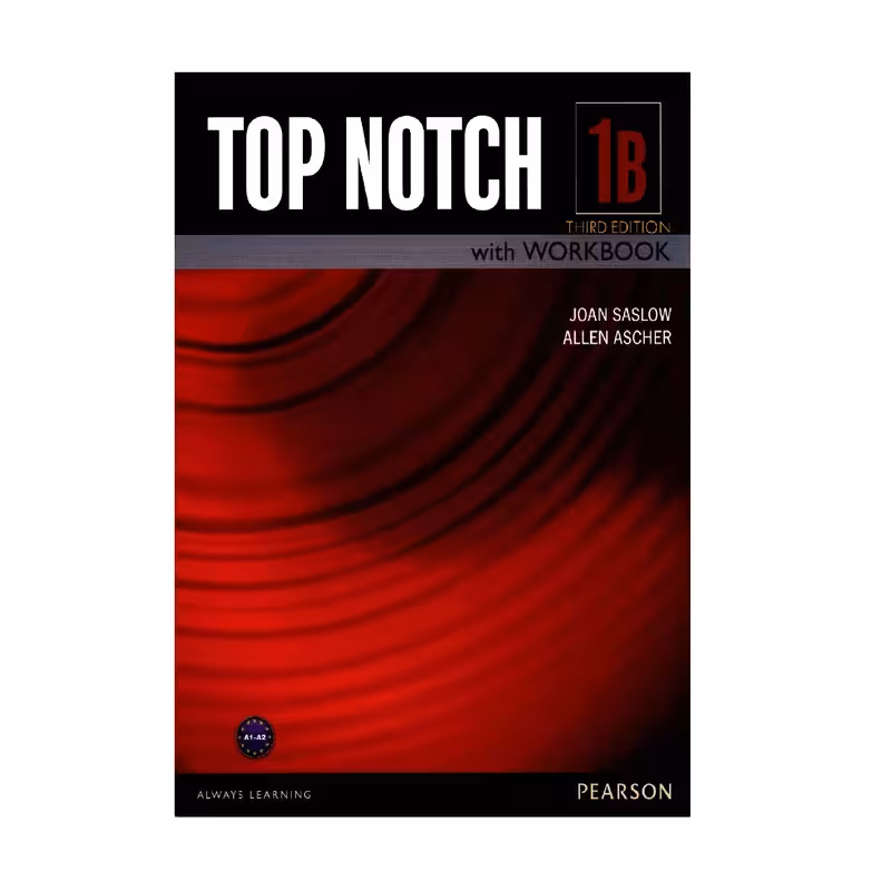 کتاب Top Notch 1B Students Book اثر Joan Saslow انتشارات Pearson Longman