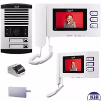 آیفون تصویری الکتروپیک مدل 797Pro ظرفیت 2 واحدی با مانیتور 4.3 اینچ