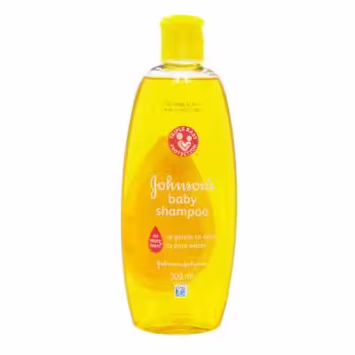 شامپو سر و بدن بچه جانسون johnsons زرد ظرفیت 300 میلی لیتر