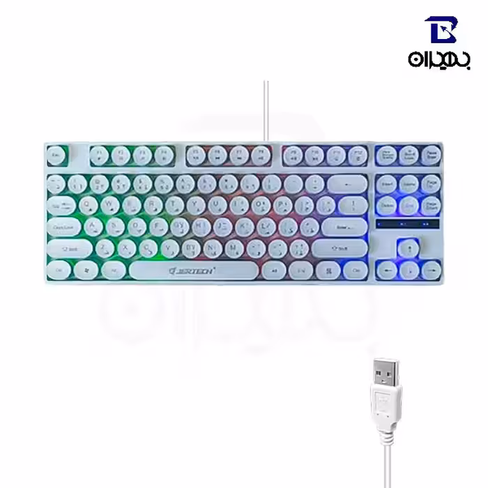 کیبورد مخصوص بازی جرتک مدل DK-600A PUNK رنگ آبی