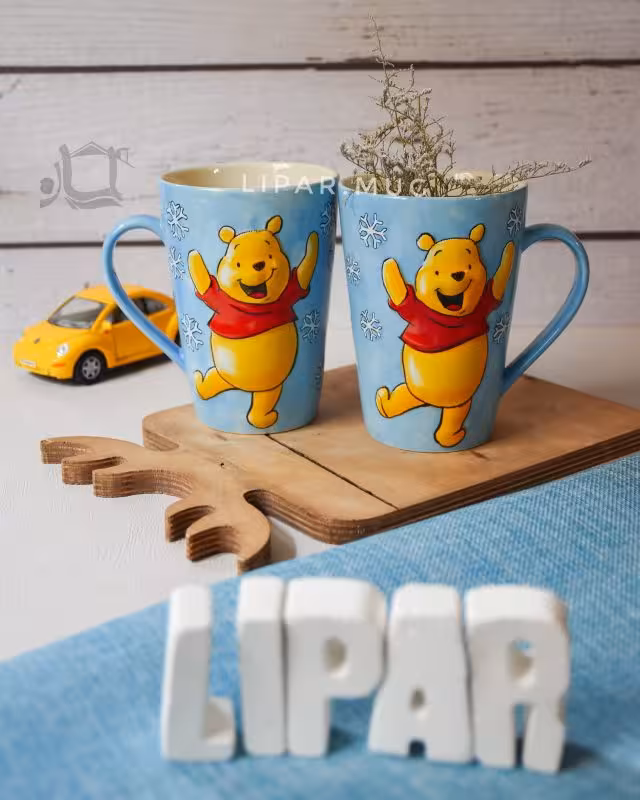 ماگ اورجینال دیزنی طرح پو pooh برفی