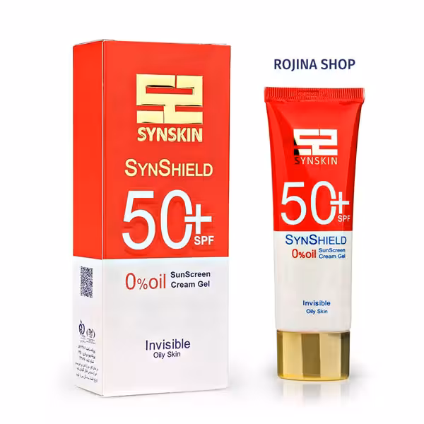 ژل کرم ضد آفتاب فاقد چربی SPF50 بی‌رنگ ساین اسکین