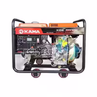 موتور برق دیزلی 5.5 کیلو وات کاما مدل kama KDE6500E ا موتور برق 5.5 کیلو وات دیزلی کاما مدل kama KDE6500E