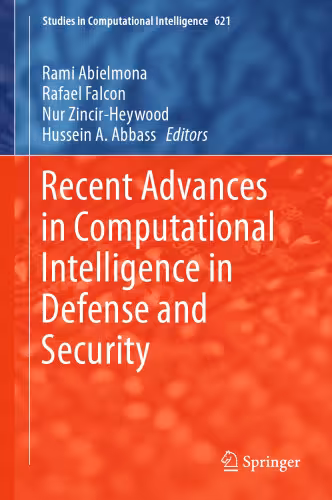 خرید و دانلود نسخه کامل کتاب Recent Advances in Computational Intelligence in Defense and Security