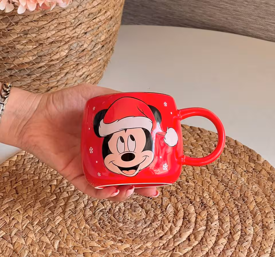 ماگ دیزنی طرح میکی کریسمسی کد 6393