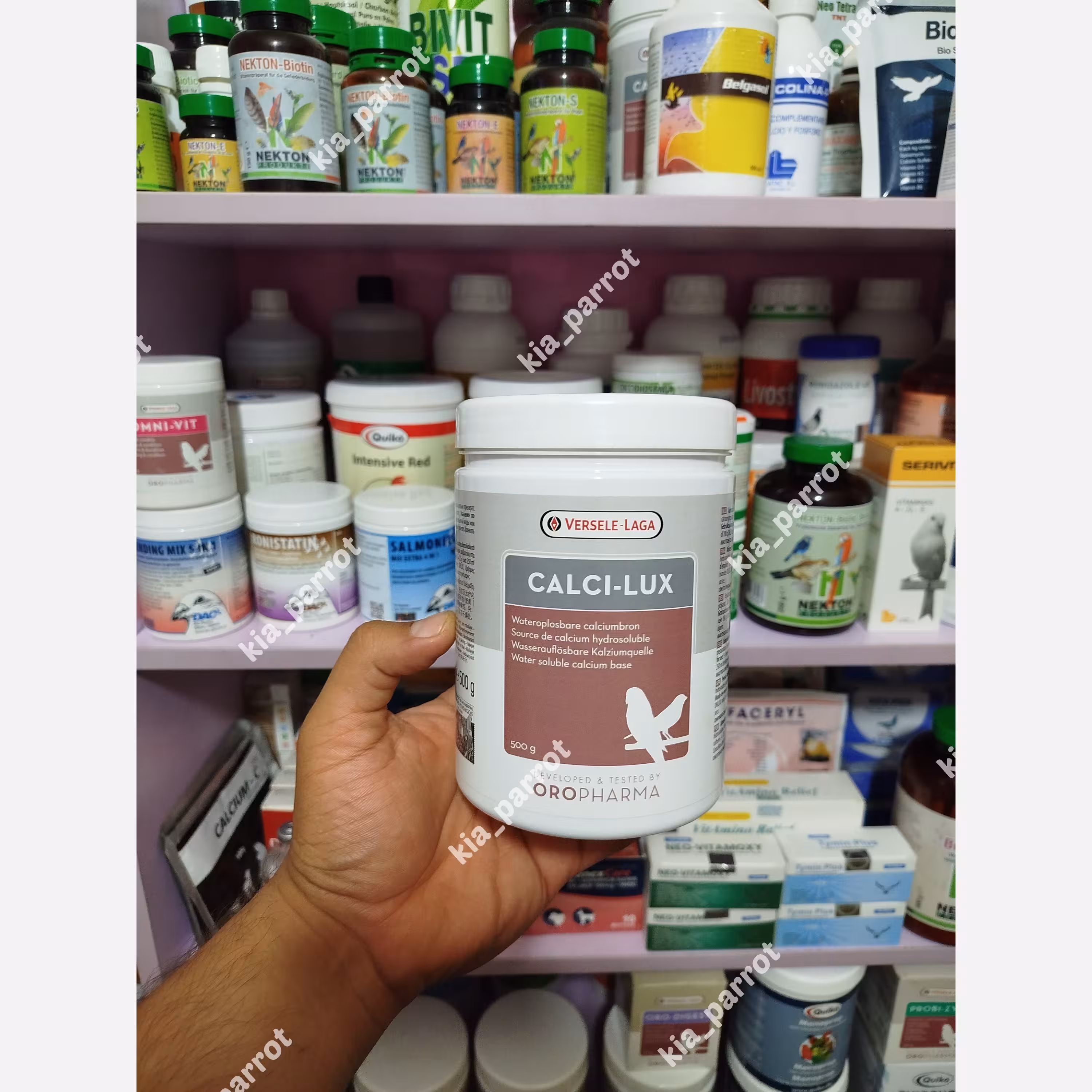مکمل کلسی لوکس پرندگان CALCI LUX ورسلاگا بلژیک- 10 گرمی