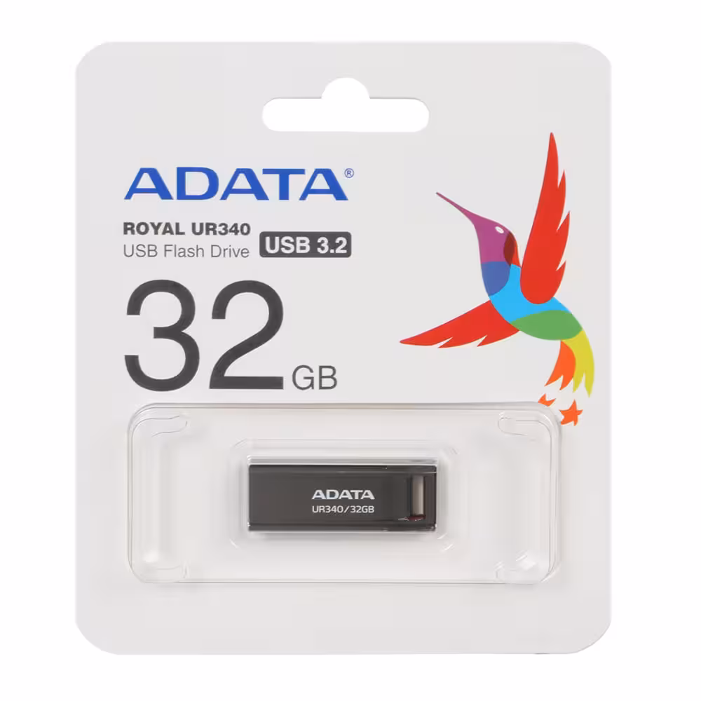 فلش مموری ای دیتا مدل UR340 ظرفیت 32 گیگابایت