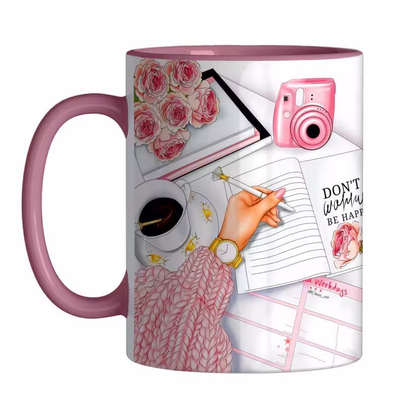 خرید ماگ-لیوان  دخترانه متن انگیزشی کد 0903