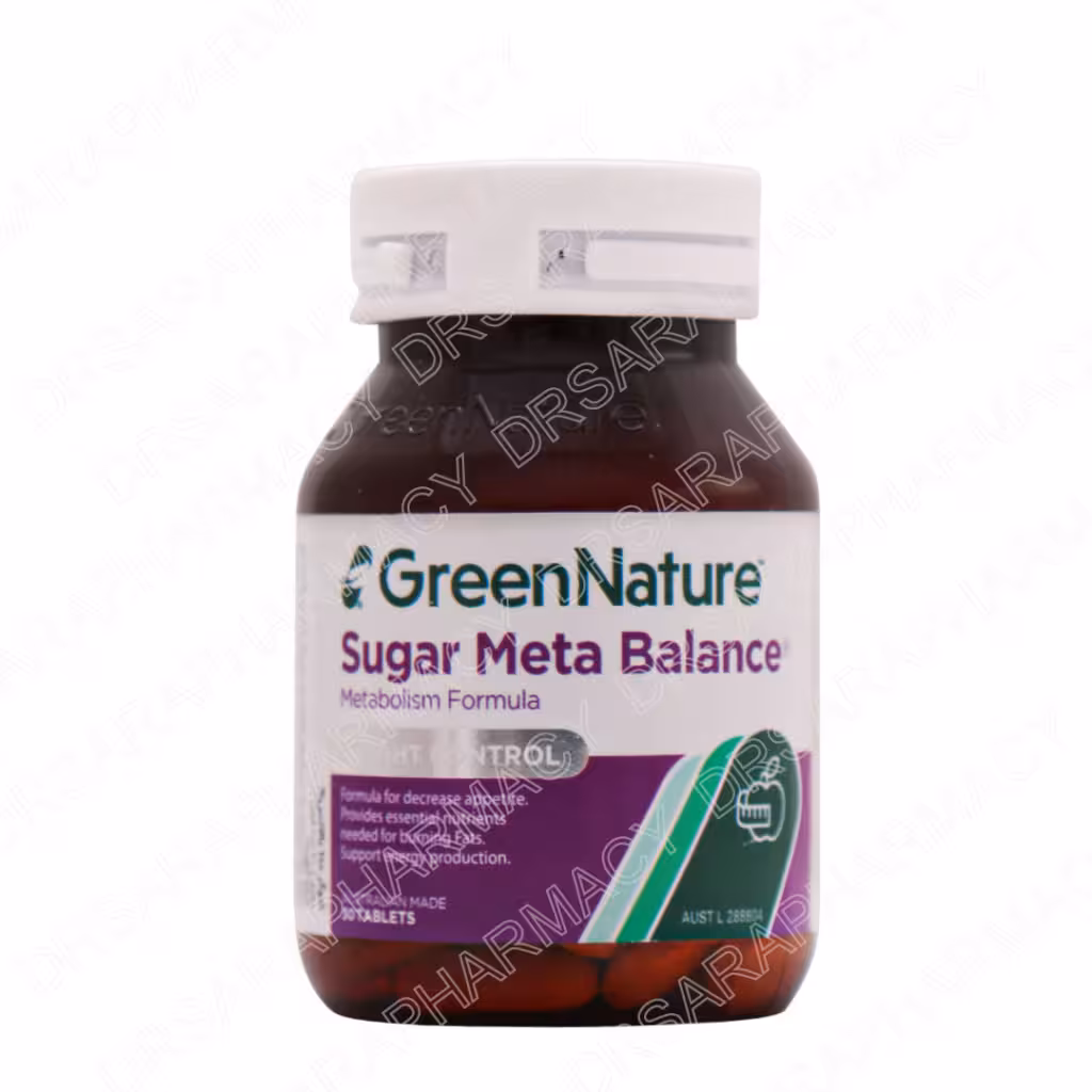 قرص شوگر متا بالانس گرین نیچر 30