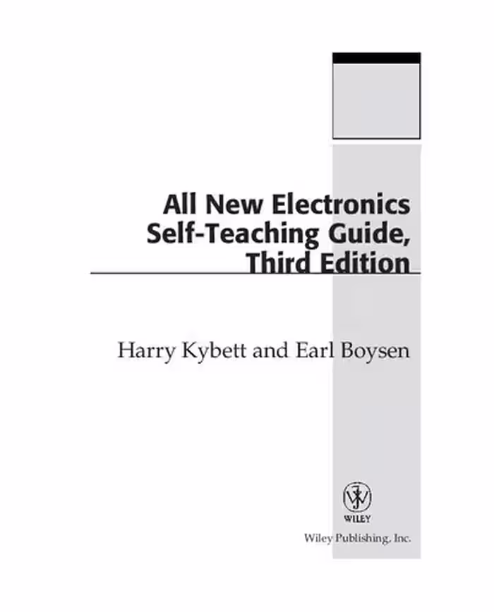 خرید و دانلود نسخه کامل کتاب All New Electronics Self-Teaching Guide