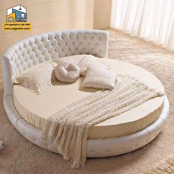 تخت خواب گرد مدل BR11 - فروشگاه سه گامه