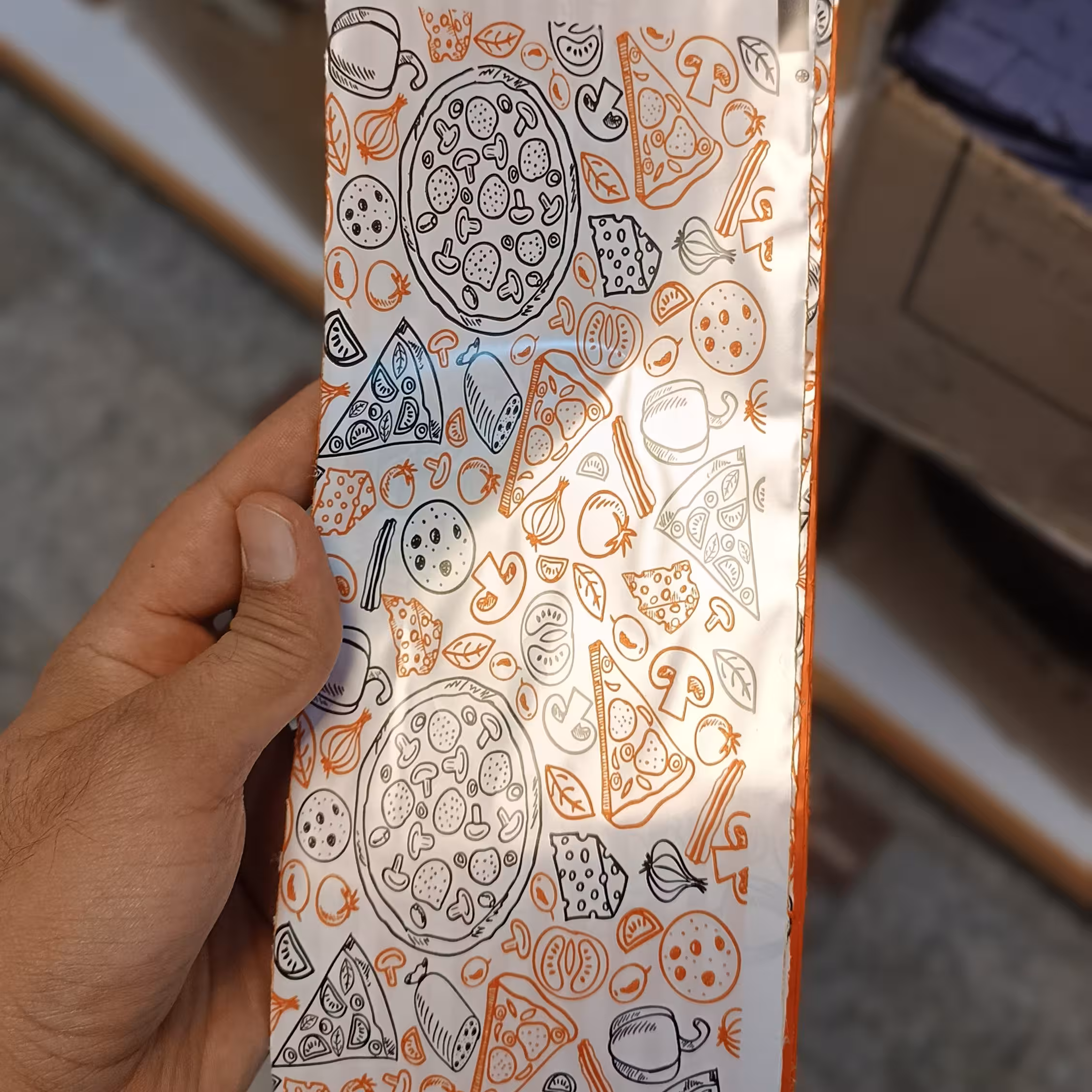 پاکت ساندویچی نایلونی بسته 10 کیلویی. 500 عدد در هر کیلو