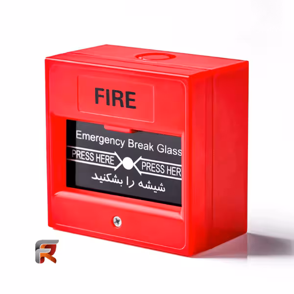 شستی اعلام حریق متعارف آریان مدل