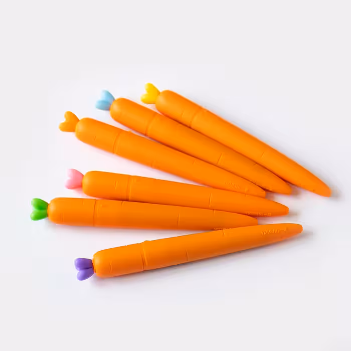 هایلایتر فانتزی رنگی طرح هویج